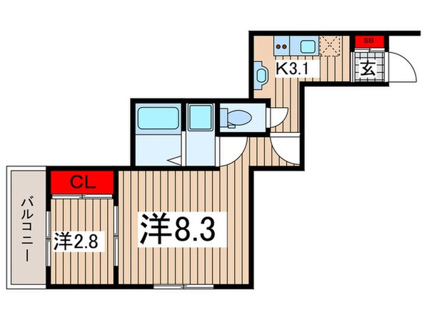 仮）さいたま市北区奈良町A棟の物件間取画像